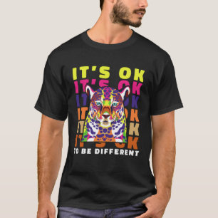 Asperger-Syndrom ES IST OK ANDERS ZU SEIN Autismus T-Shirt