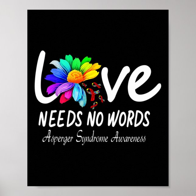 Asperger-Syndrom Poster (Vorne)