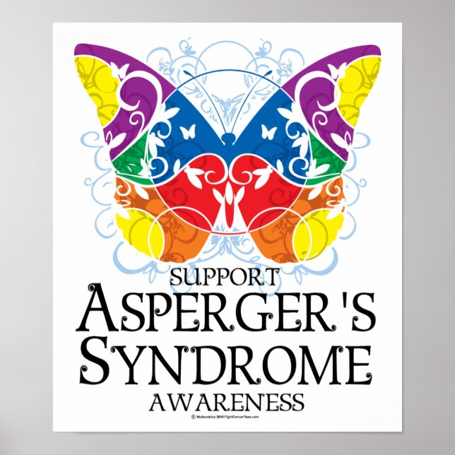 Asperger-Syndrom Poster (Vorne)