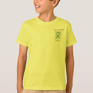 Asperger-Syndrom Sensibilisierungskampagne Ribbon- T-Shirt