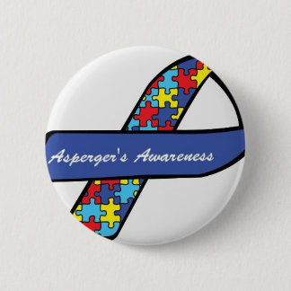 Aspergers Bewusstseins-Band Button