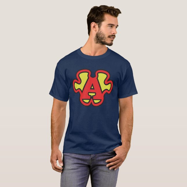 Aspergers Syndrom-bewusster Supermacht-T - Shirt (Vorne ganz)