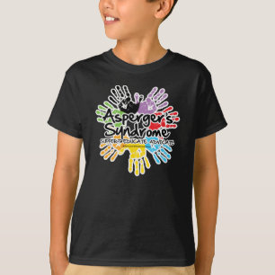 Aspergers Syndrom Handprint T-Shirt