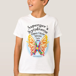 Aspergers Syndrom-Schmetterling 3 T-Shirt