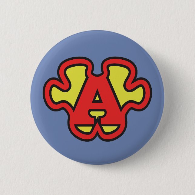 Aspergers-Syndrom SuperASPIE jigsaw my Superpower Button (Vorderseite)