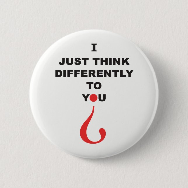 Aspergers Syndrome Awareness außerhalb des Box-Abz Button (Vorderseite)