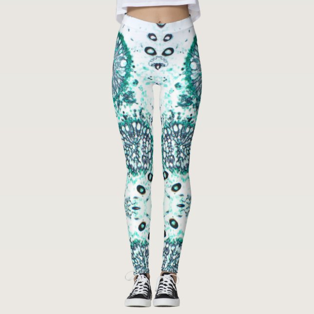 Aspergillus Art Leggings (Vorderseite)