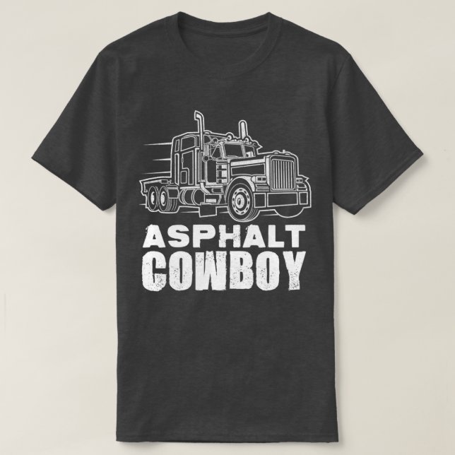 Asphalt Cowboy Truck T-Shirt (Design vorne)