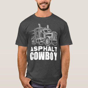 Asphalt Cowboy Truck T-Shirt