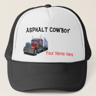 Asphalt-Cowboyhut Truckerkappe