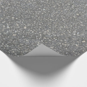 Asphalt Pavement Blacktop Textur Geschenkpapier