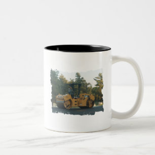 Asphalt-Rollen-Tasse Zweifarbige Tasse