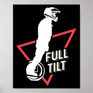 Asphalt-Surfing Uni-Erwachsene Kinder Aller Alters Poster