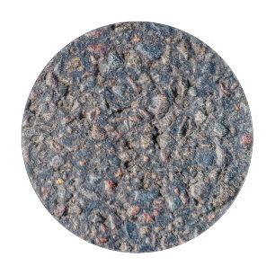 Asphalt- und Kies-Textur Schneidebrett