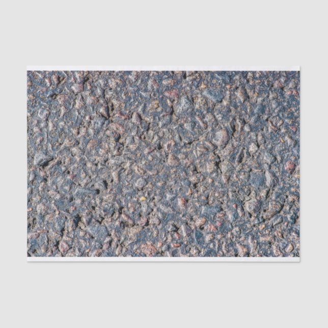 Asphalt- und Kies-Textur Seidenpapier (Vorderseite)