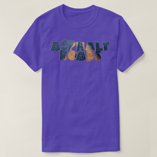 Asphaltstraßen T-Shirt (Design vorne)