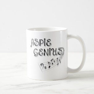 Aspie Genie - Musik Tasse