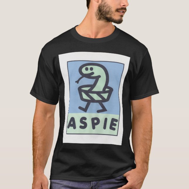 Aspie T-Shirt (Vorderseite)