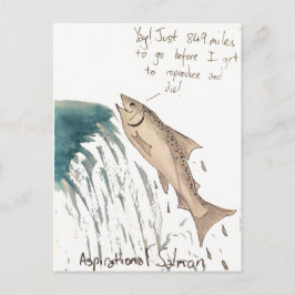 Aspiration Lmon Postcard Postkarte