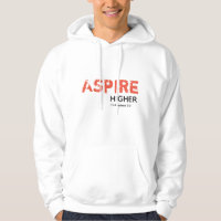 ASPIRE HIGHER Inspiriere Christlich WEISS