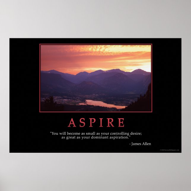 Aspire Poster (Vorne)