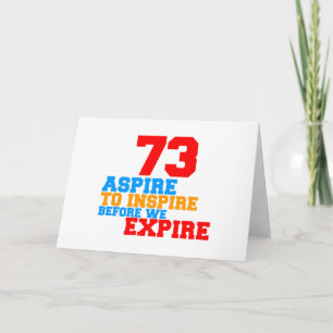 Aspire to Inspirier 73 Karte