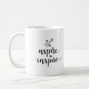 Aspire to Inspirier Kaffeetasse