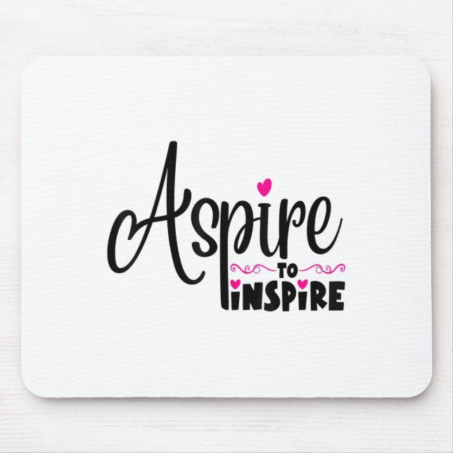Asre To Insre Sitive Motivational Gift Tee  Mousepad (Vorne)