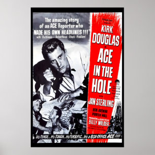 Ass im Ärmel 1951 Film POSTER DRUCK A5-A1 50er