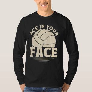 Ass in Ihrem Gesicht Volleyball T-Shirt