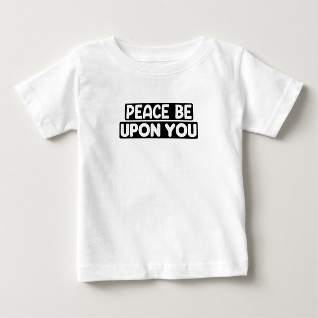 Assalamu Alaikum Friede sei mit dir islamisch-arab Baby T-shirt (Vorderseite)