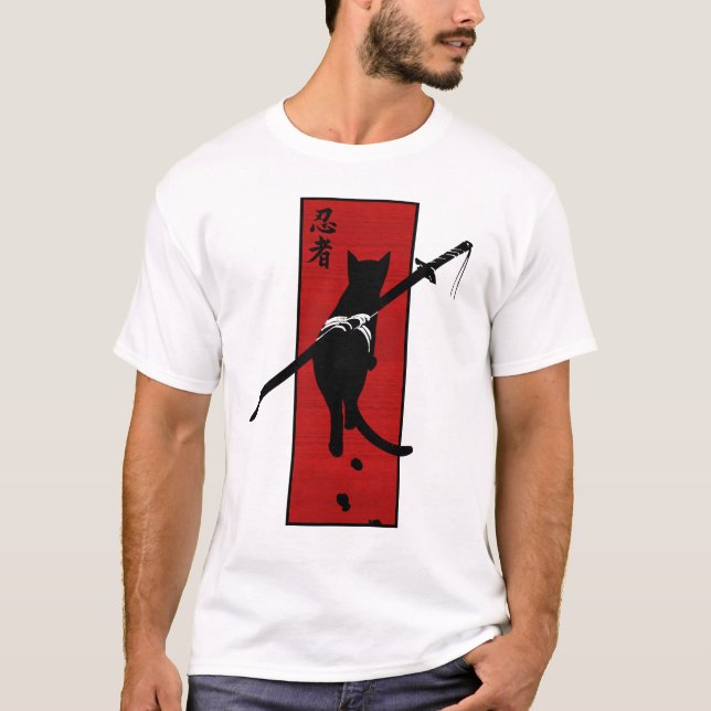 Assassin cat T-Shirt (Vorderseite)