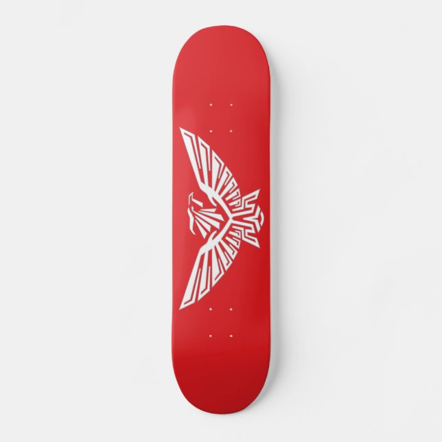 Assassin-Creme Inspirierter Adler Skateboard (Vorderseite)