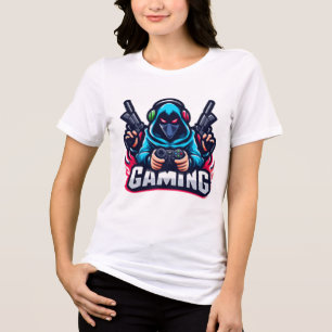 Assassin Gamer Frauen T-Shirt Urban Streetwear Tri-Blend Shirt
