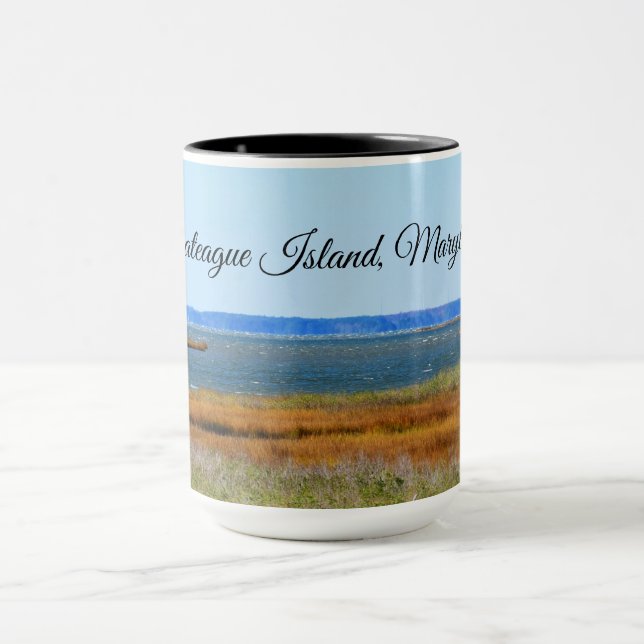 Assateague Insel-Kaffee-Tasse Tasse (Zentrum)