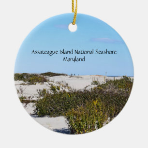 Assateague Island Keramik Ornament
