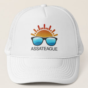 Assateague Island Maryland Virginia Sonnenbrille Truckerkappe