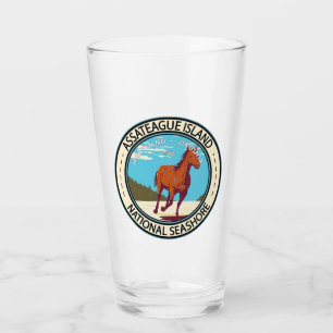 Assateague Island National Seashore Abzeichen Glas