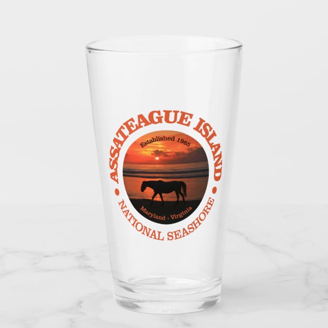 Assateague Island National Seashore Glas (Vorderseite)