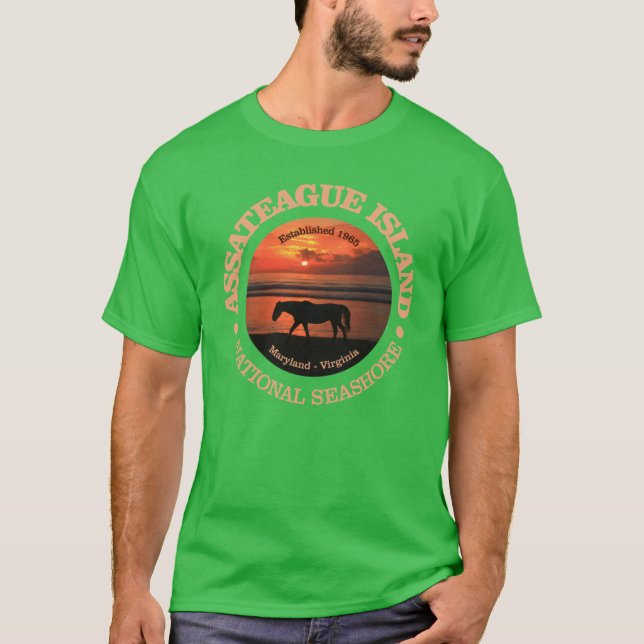 Assateague Island National Seashore NP T-Shirt (Vorderseite)