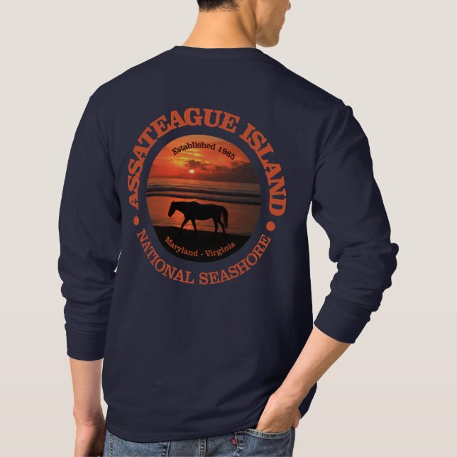 Assateague Island National Seashore T-Shirt (Rückseite)
