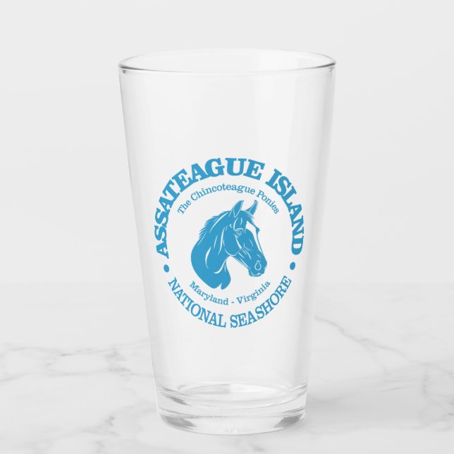 Assateague Island (Pony) Glas (Vorderseite)