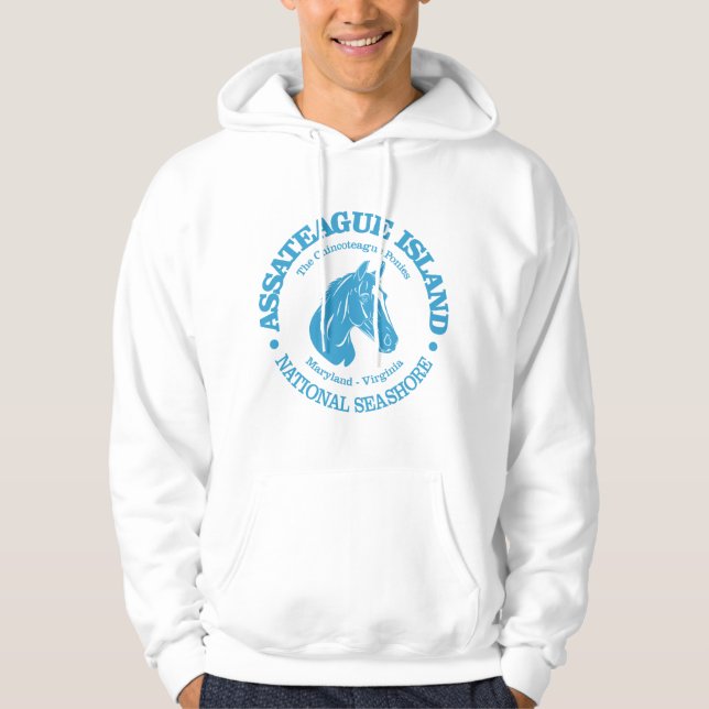 Assateague Island (Pony) Hoodie (Vorderseite)