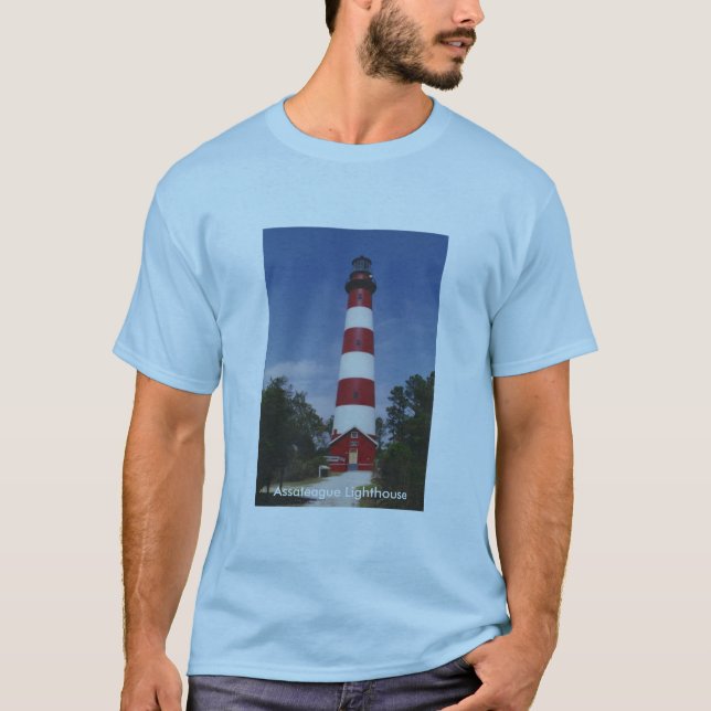 Assateague Leuchtturm T-Shirt (Vorderseite)