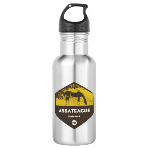 Assateague Staat Park Maryland Edelstahlflasche