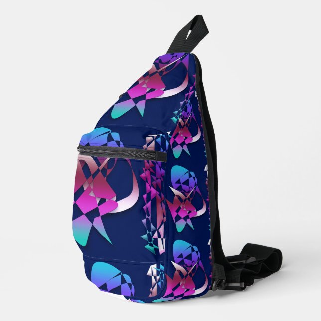 Assault on the Medieval Castle Crossbody Bag (Rechte Ecke)
