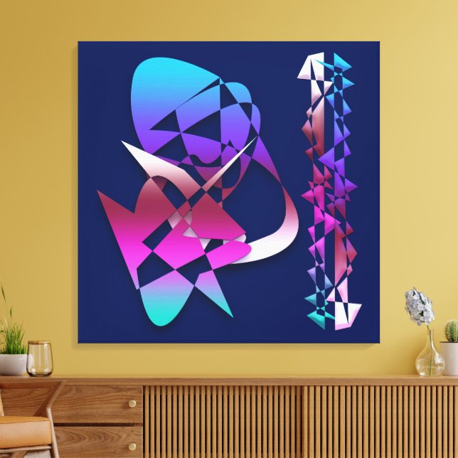 Assault on the Medieval Castle Leinwanddruck (Insitu (Wohnzimmer))