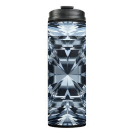 Asscher-Cut Diamond Macro - Spiegelhalle Thermosbecher