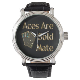 Asse sind Gold-Mate, Armbanduhr