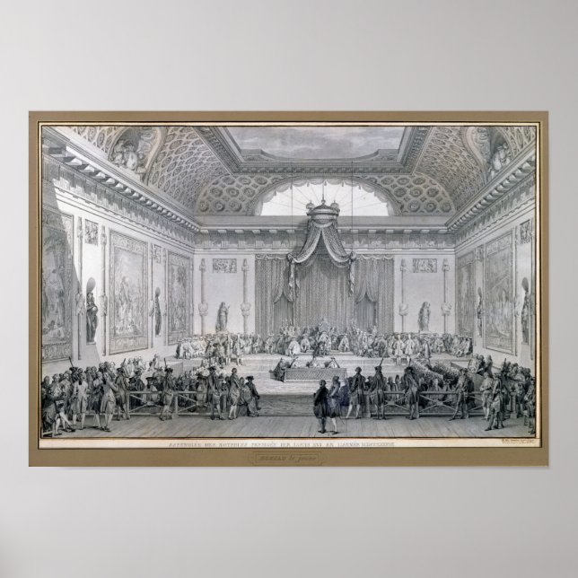 Assemblee des Notables unter Louis Poster (Vorne)